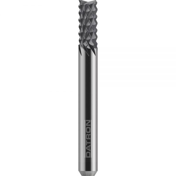 Coated Micro Toothed End Mill Tool