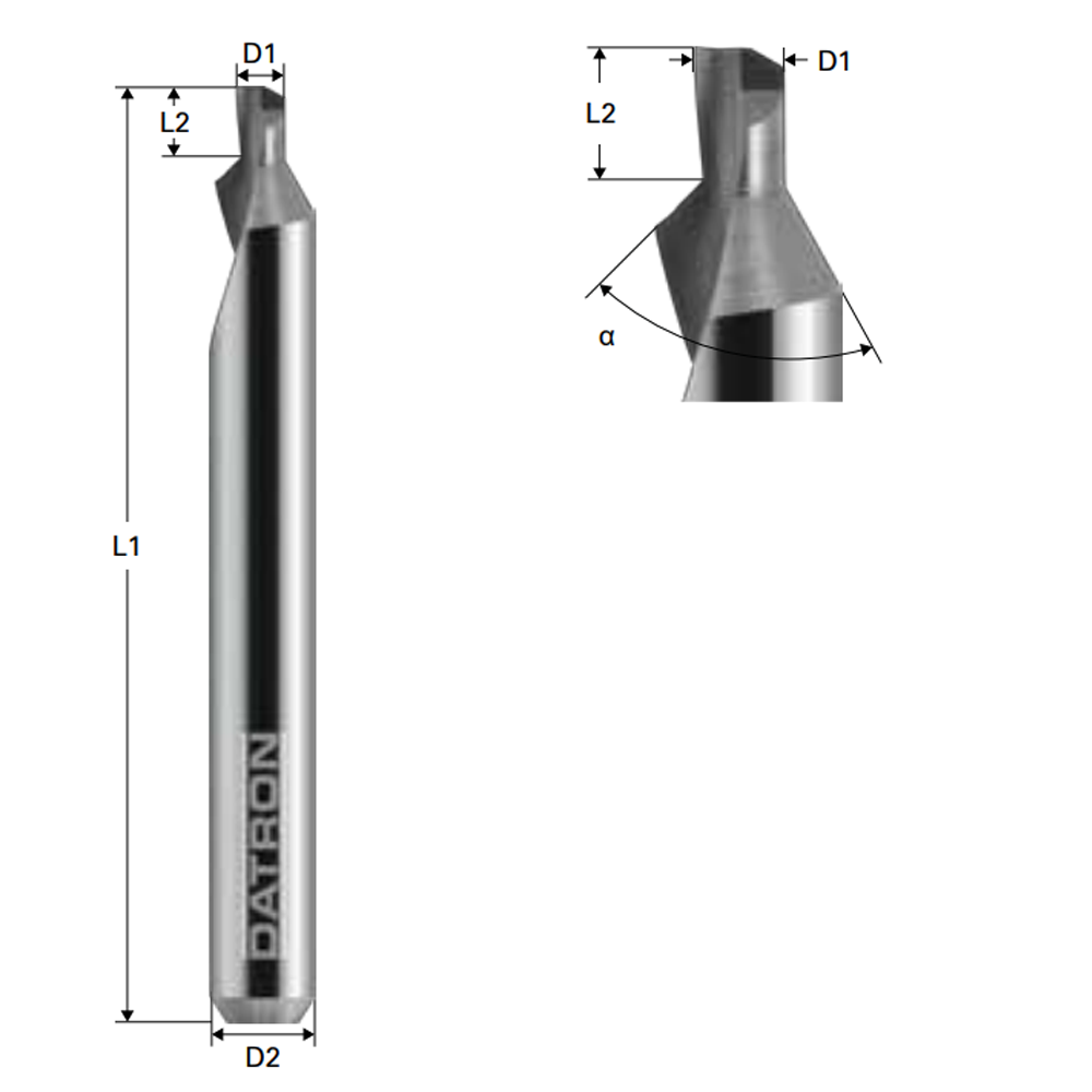 Milling Countersink Tool with Edge Radius - Image 2