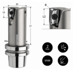 HSK Face Milling Tool 20mm